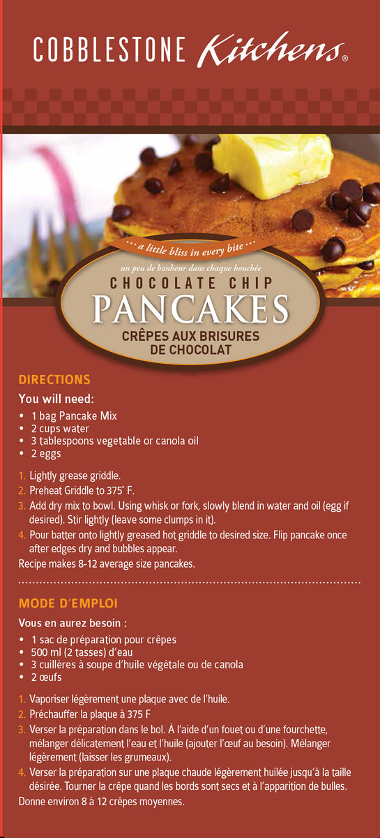 Chocolate Chip Pancakes Heartland Gourmet