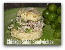 Easy Chicken Salad Sandwiches