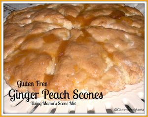 Mama’s Scone Mix with Ginger Peach Scones