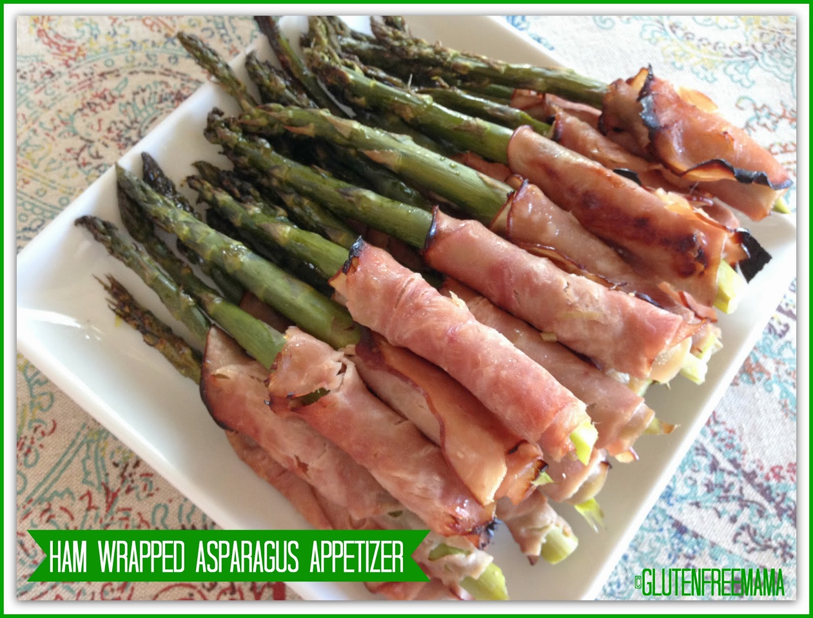 Ham Wrapped Asparagus Appetizer