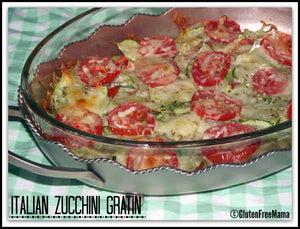 Italian Zucchini Gratin