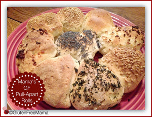 Making Gluten Free Rolls with Gluten Free Mama – 1 Great Recipe with 9 Variations!