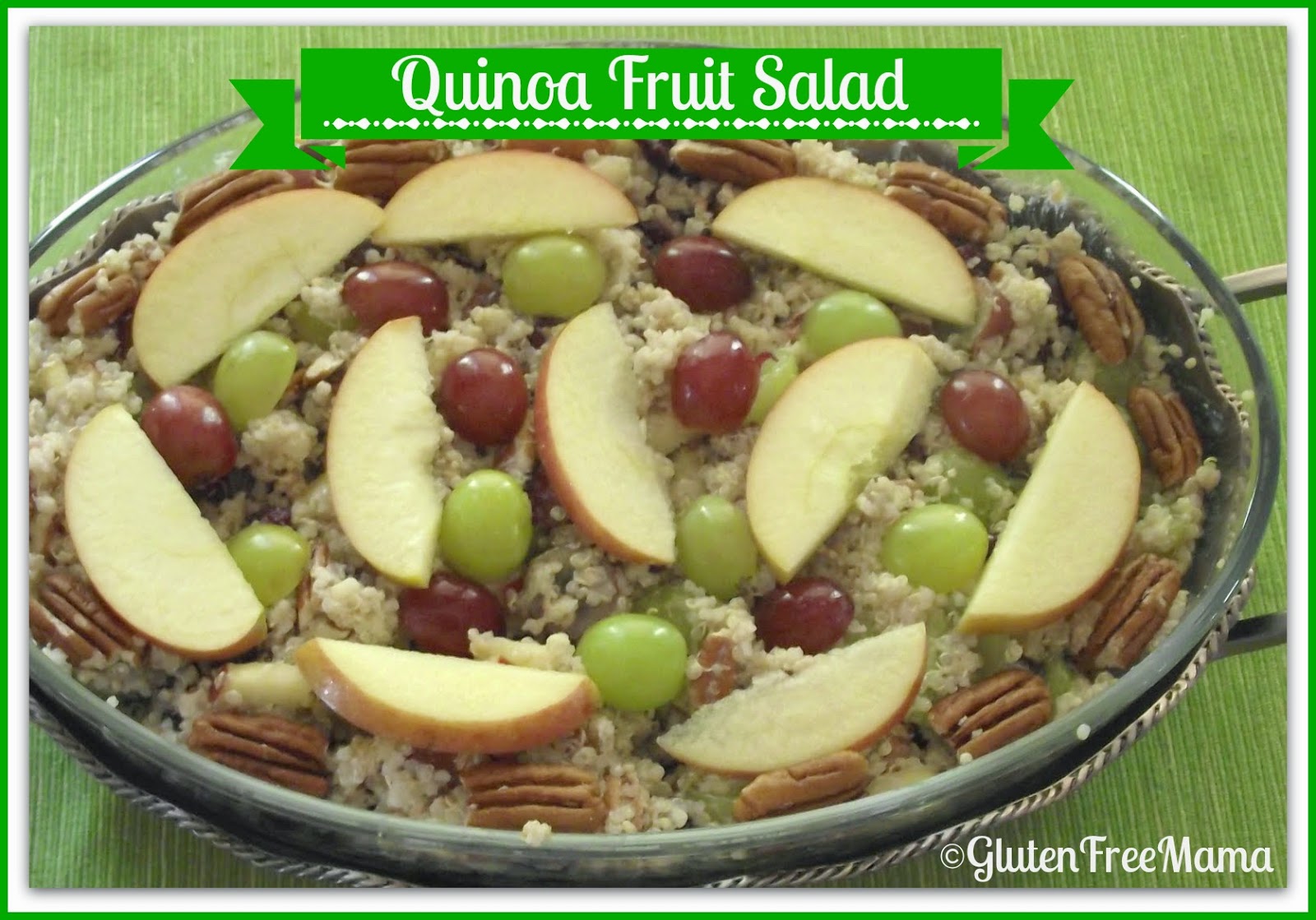 Quinoa Fruit and Nut Salad