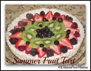 Summer Fruit Tart ~ Gluten Free