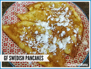 Lexie the “Mini Mama” teaches kids how to make Gluten Free Swedish Pancakes