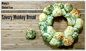 Savory Gluten Free Monkey Bread ~ Italian Style