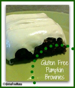 Gluten Free Pumpkin Brownies (Egg Free)